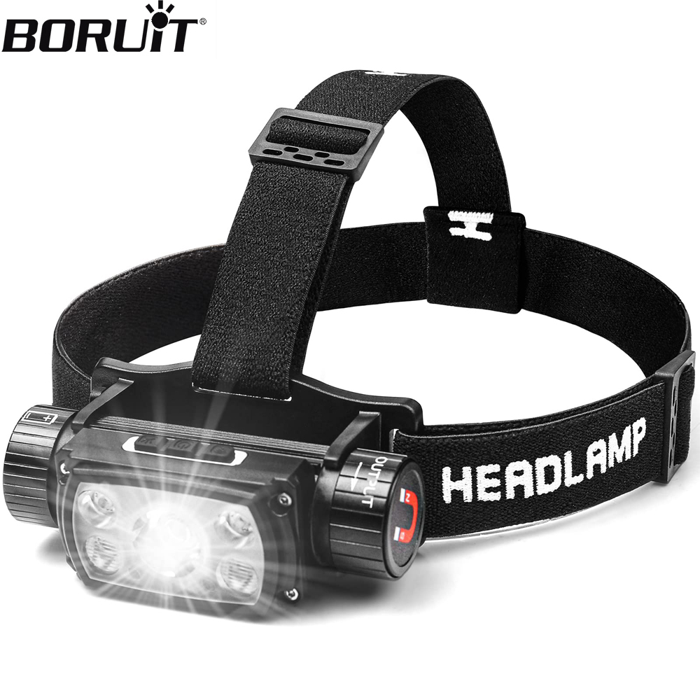 Lolin D32 - BORUiT XHP50 LED phare 2000LM XPG