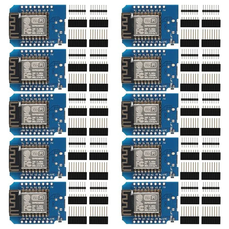 D1 Mini Pro - 10 pièces WeMos D1 Mini Pro
