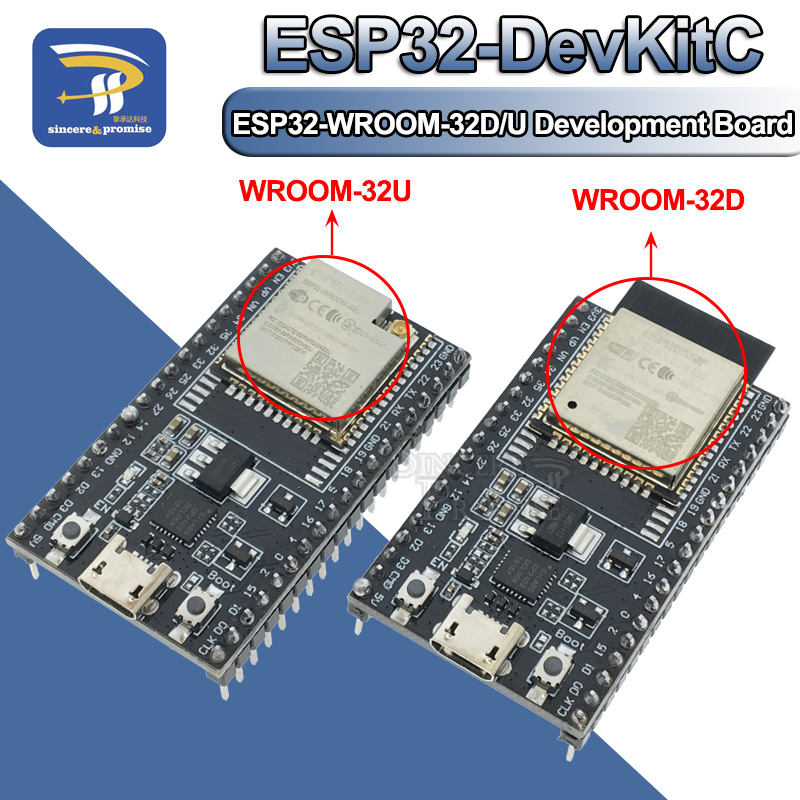 ESP32-DevKitC carte de dévelop - Nodemcuv2 avis et prix
