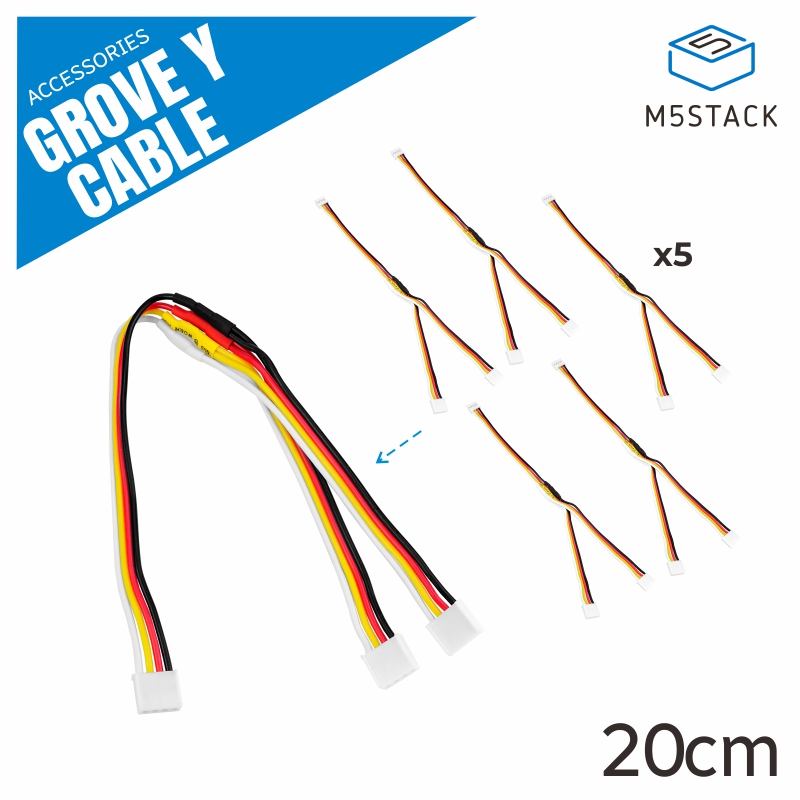 Câble Y Grove officiel M5Stack - M5Stack Core2 avis et prix