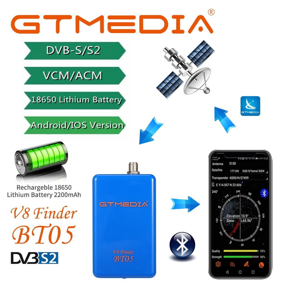 GTMEDIA V8 Finder BT05 détecte - Devkitc avis et prix